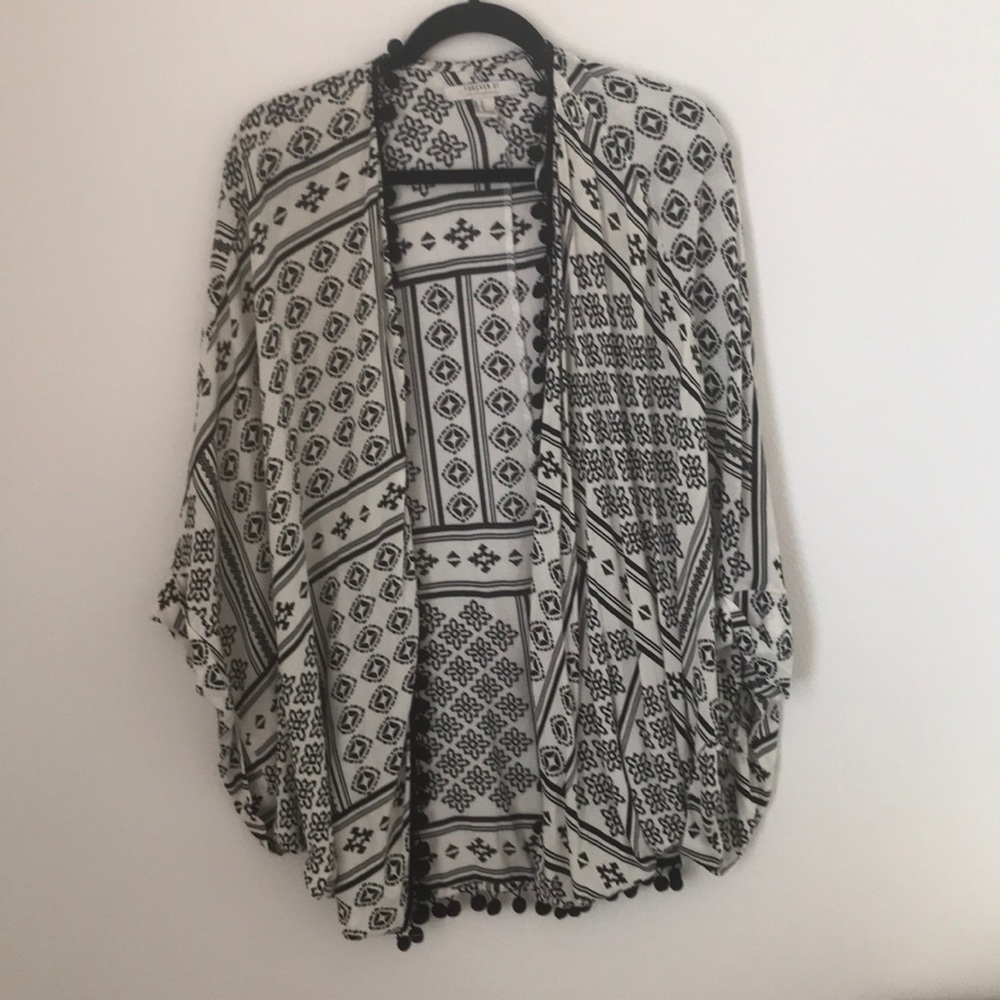 Forever21 shawl in a fun print